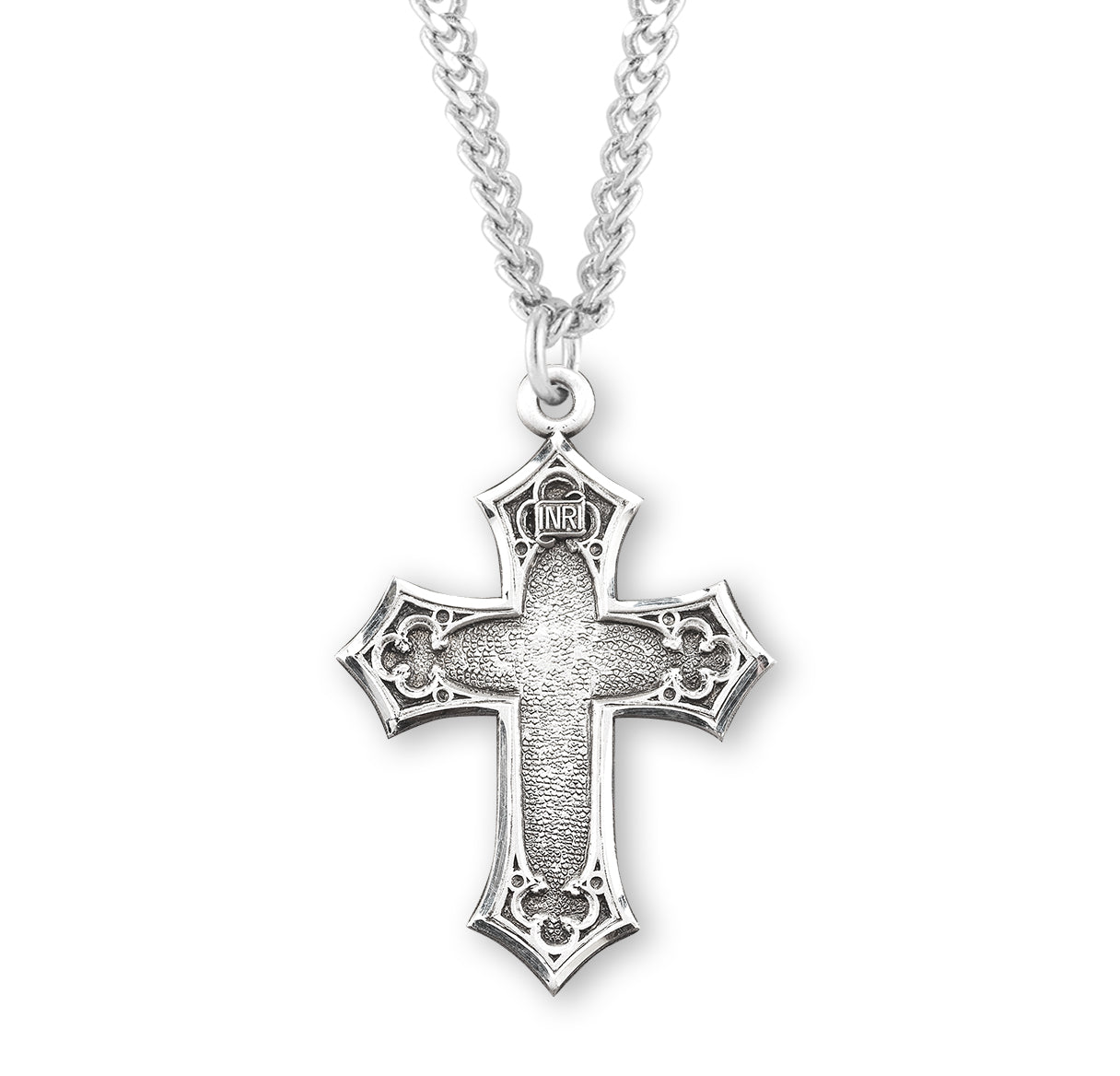 Sterling Silver Gothic Style Cross