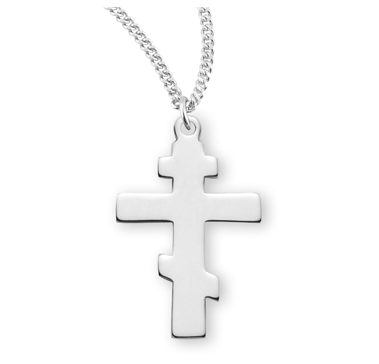 Sterling Silver Byzantine Cross