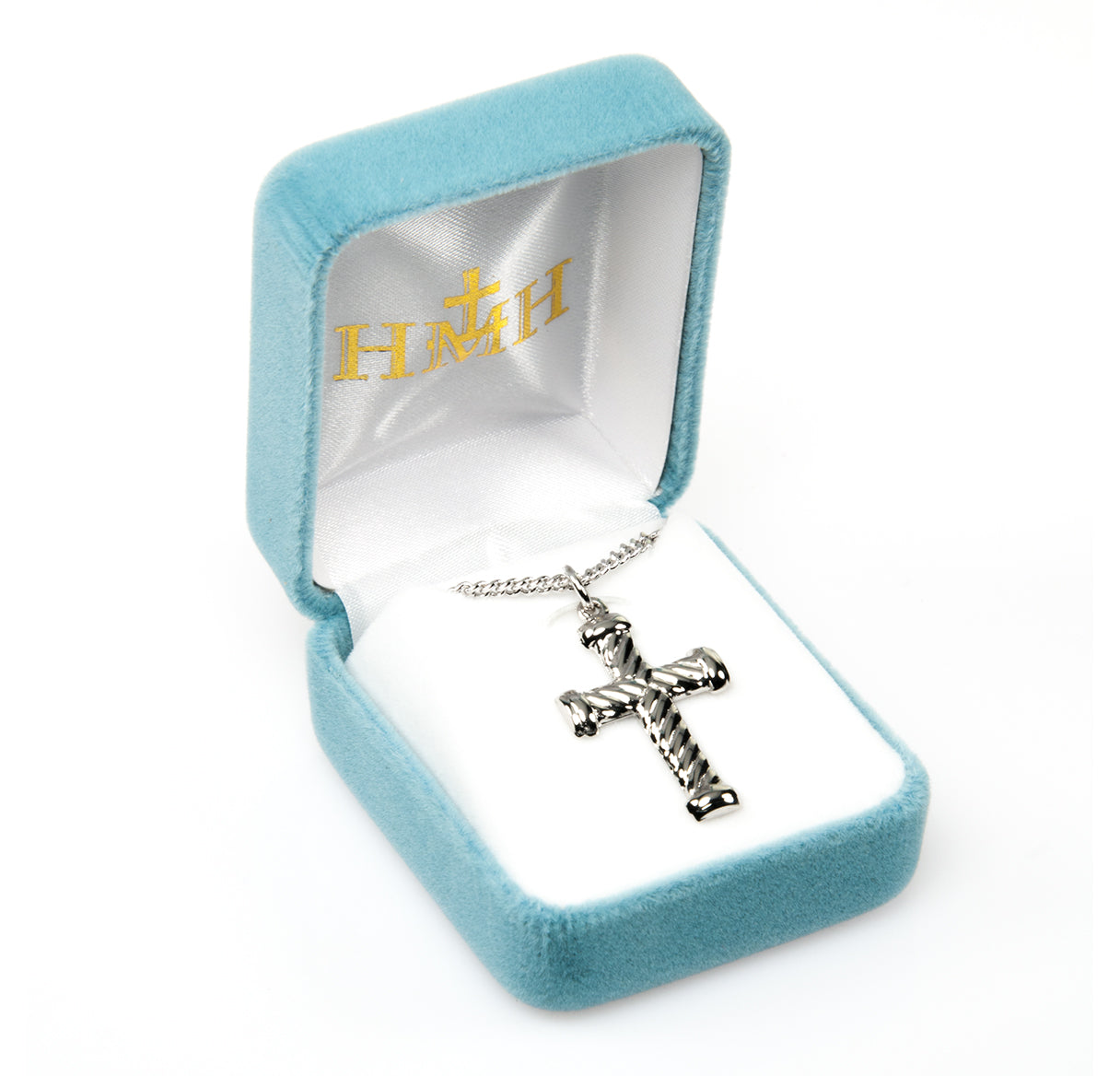 Sterling Silver Hammered Cross