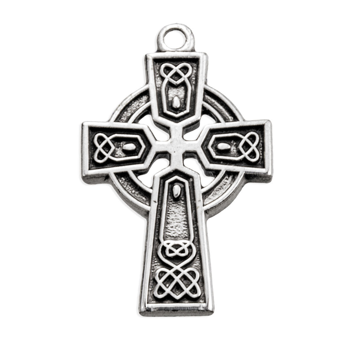 Sterling Silver Irish Celtic cross Pendant