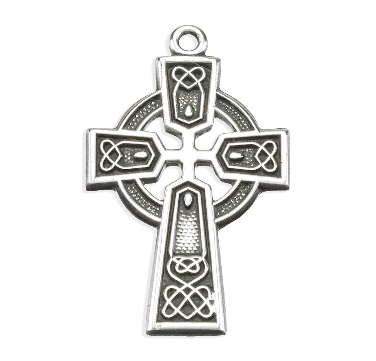 Sterling Silver Irish Celtic cross Pendant