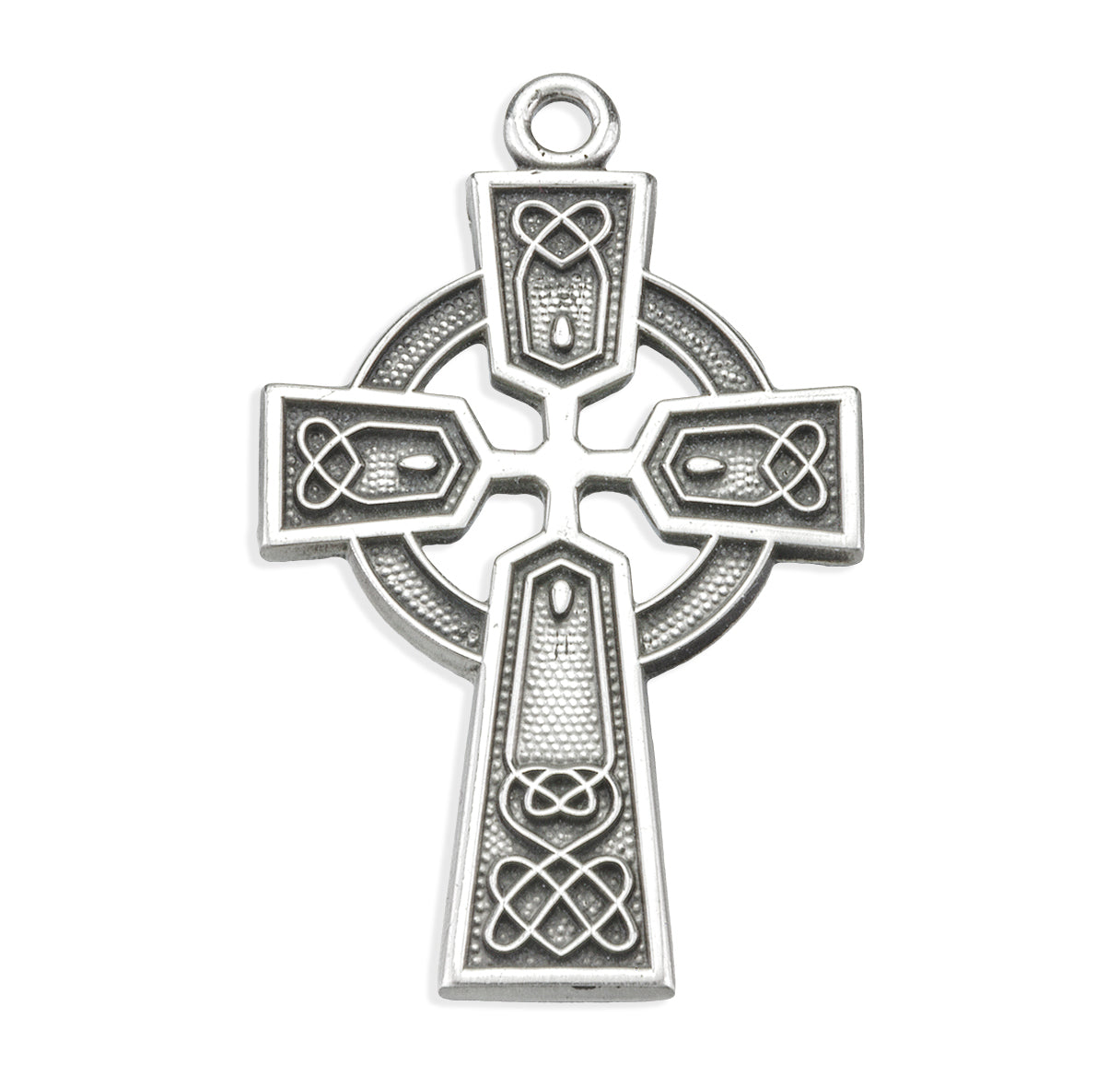 Sterling Silver Irish Celtic cross Pendant
