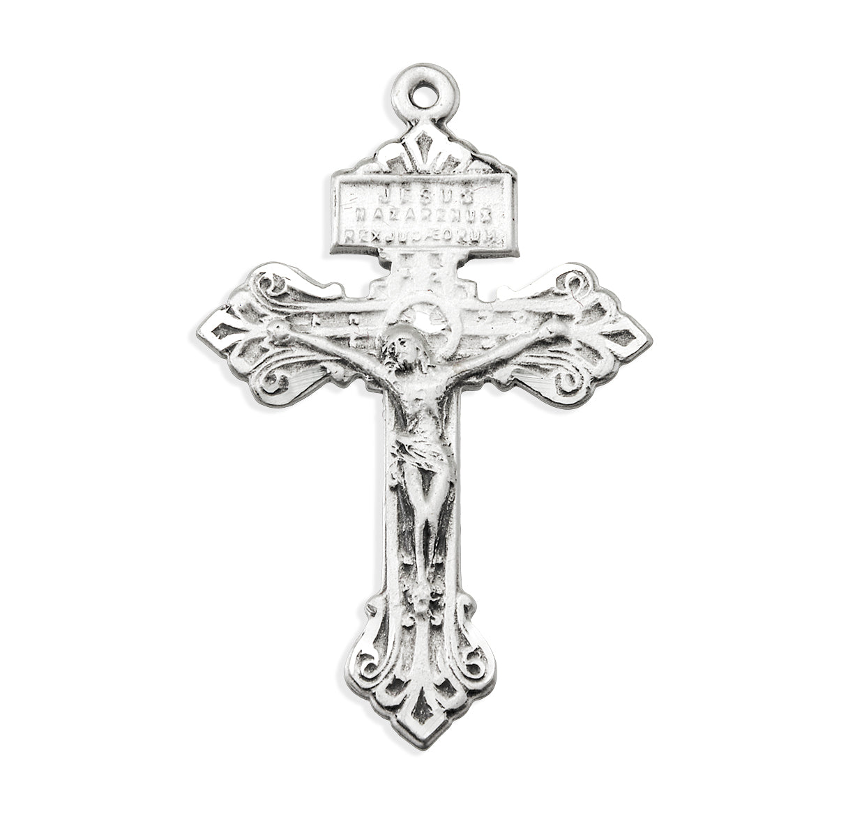 "Pardon" Crucifix Sterling Silver