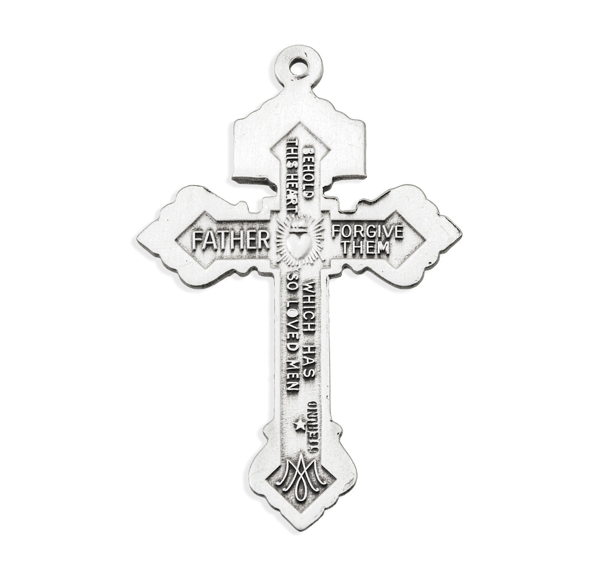 "Pardon" Crucifix Sterling Silver