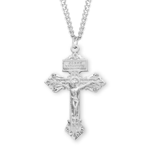 "Pardon" Crucifix Sterling Silver