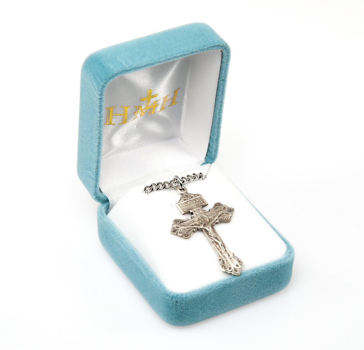 "Pardon" Crucifix Sterling Silver