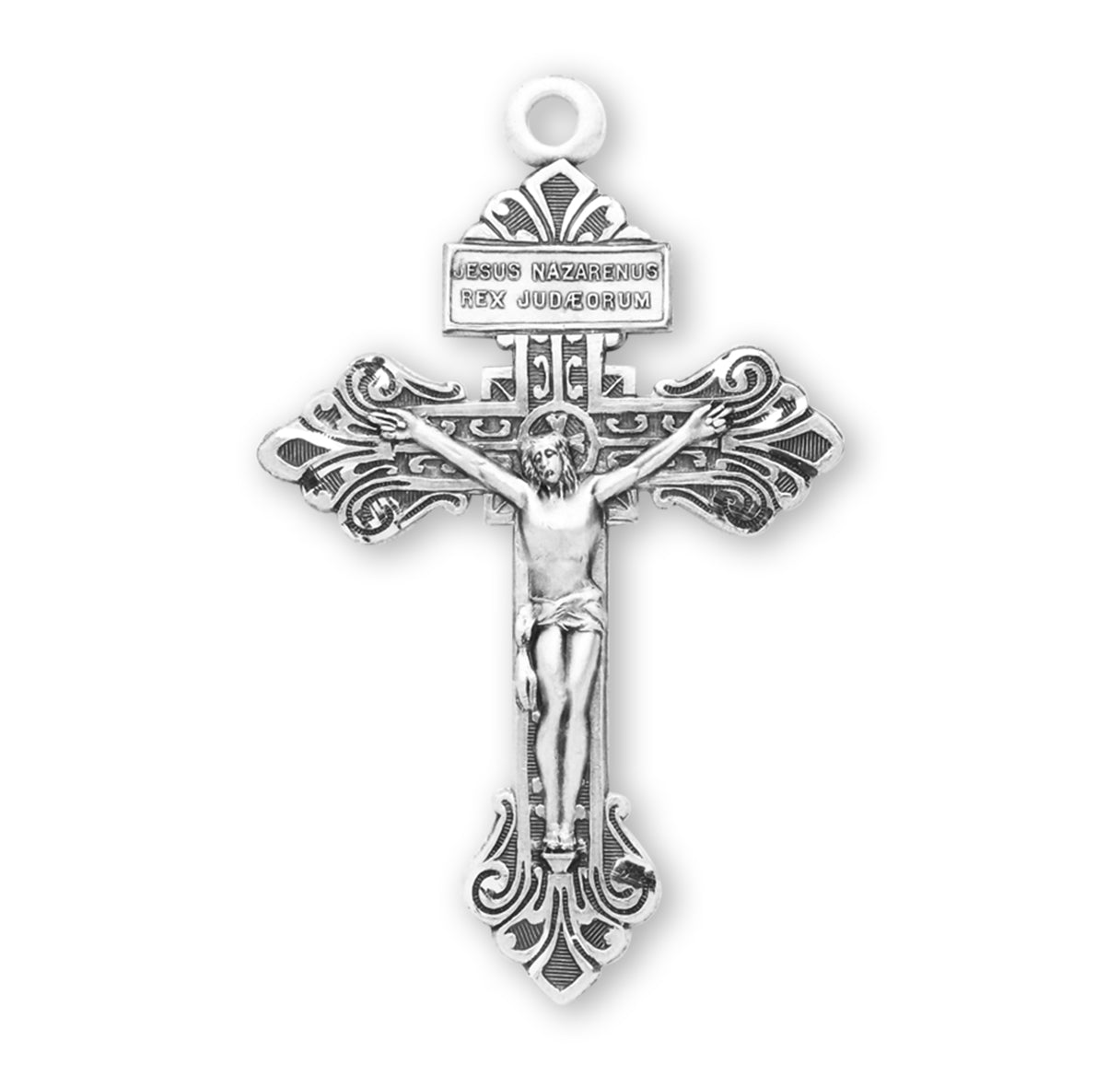 Sterling Silver "Pardon" Crucifix