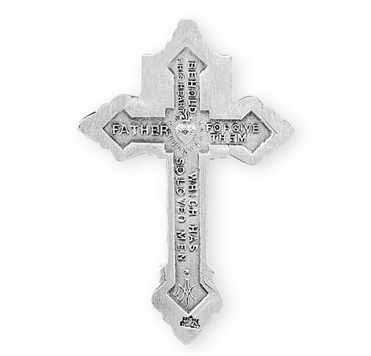 Sterling Silver "Pardon" Crucifix