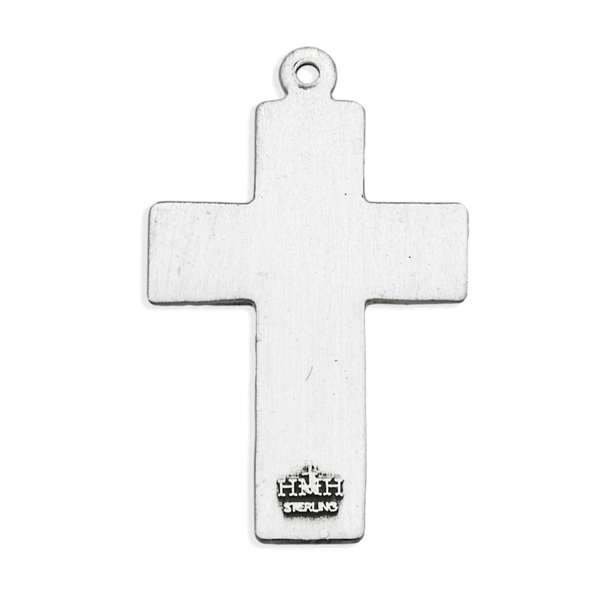 Sterling Silver Wide Crucifix