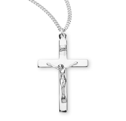 Sterling Silver High Polished Crucifix