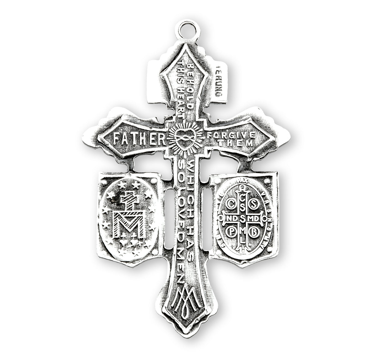 Sterling Silver "Pardon" Crucifix