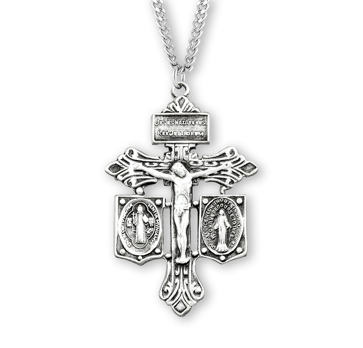 Sterling Silver "Pardon" Crucifix