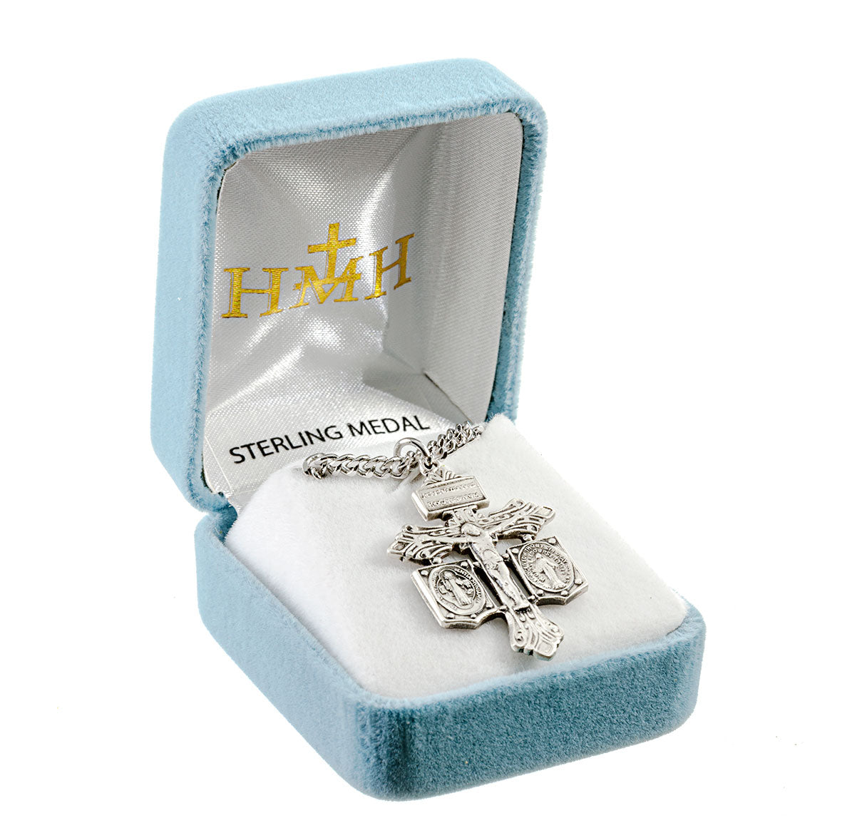 Sterling Silver "Pardon" Crucifix