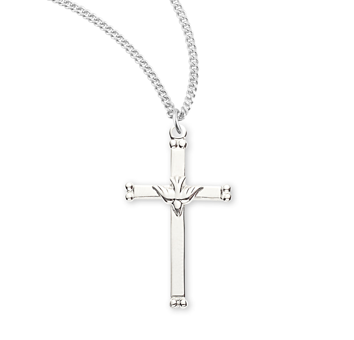 Sterling Silver Holy Spirit Crucifix