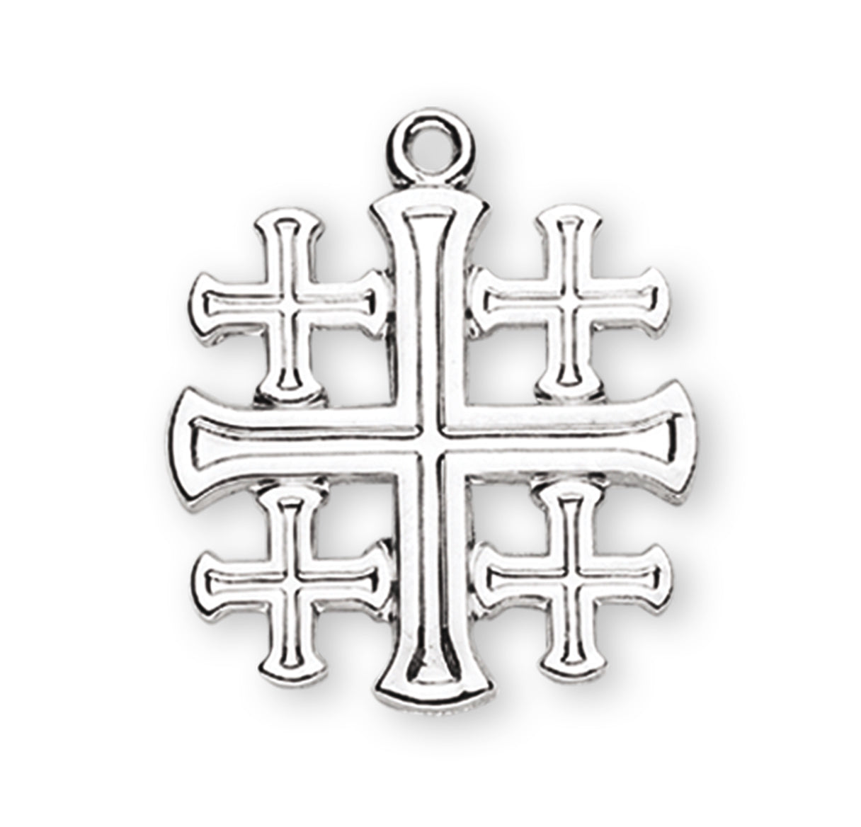 Sterling Silver Jerusalem Cross
