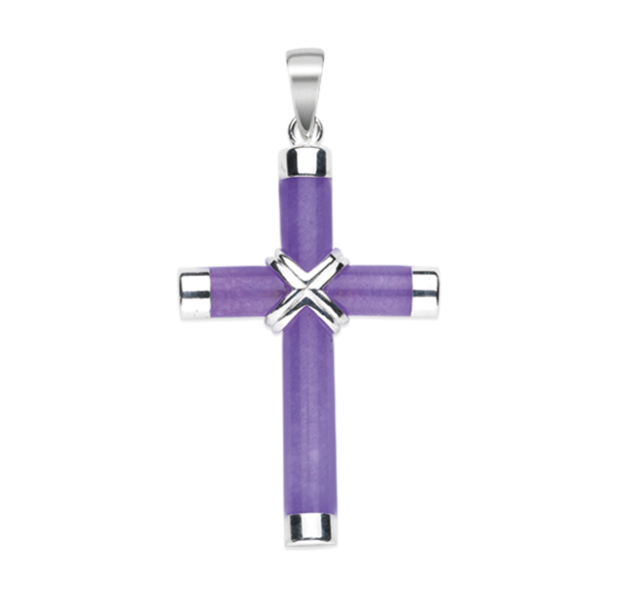 Genuine Amethyst Cross