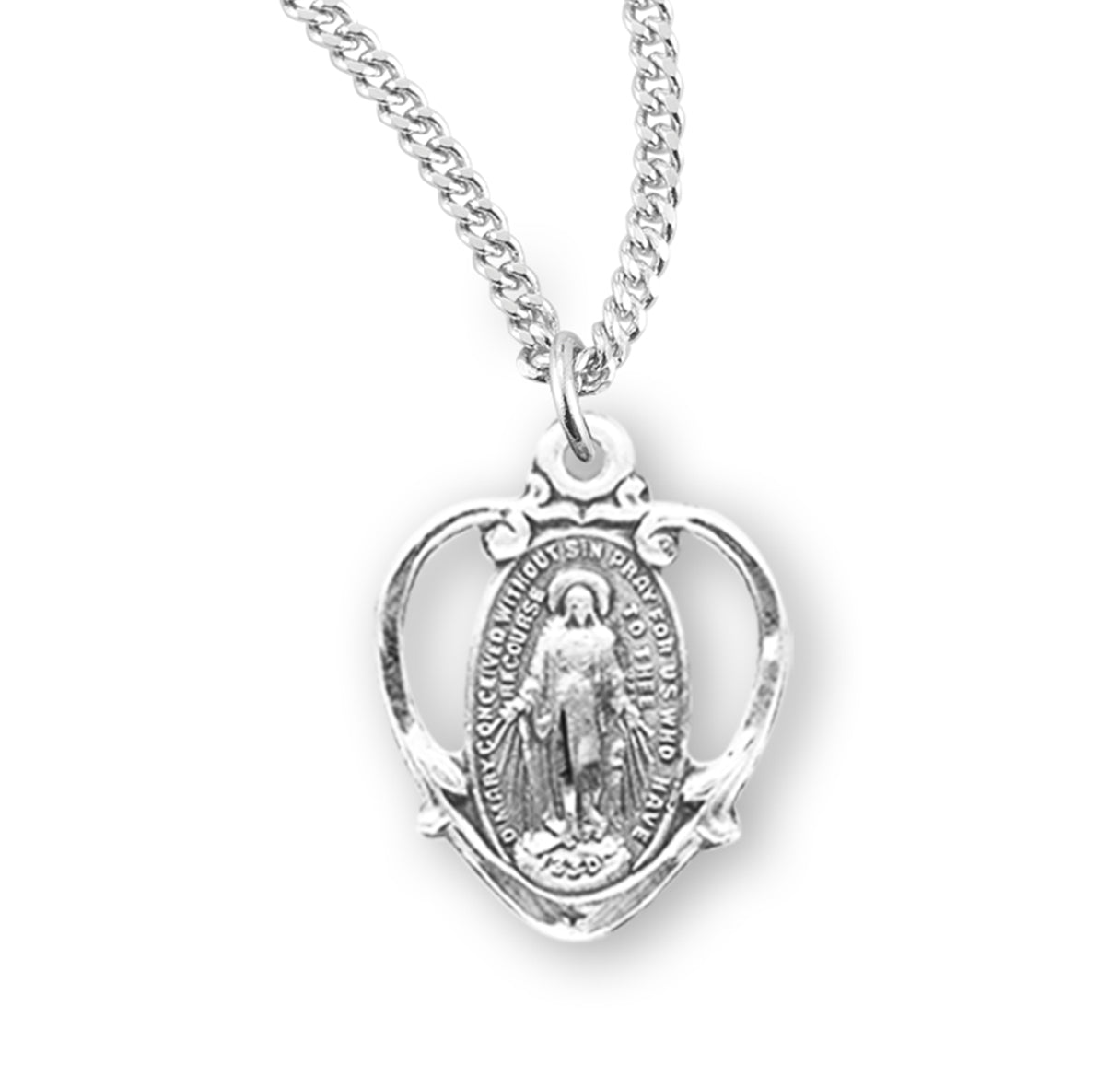 Sterling Silver Miraculous Medal