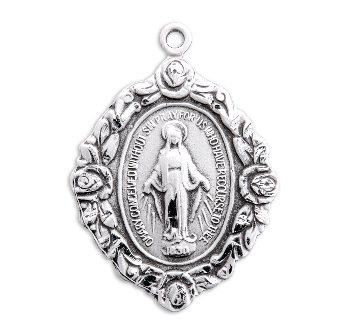 Sterling Silver Miraculous Medal