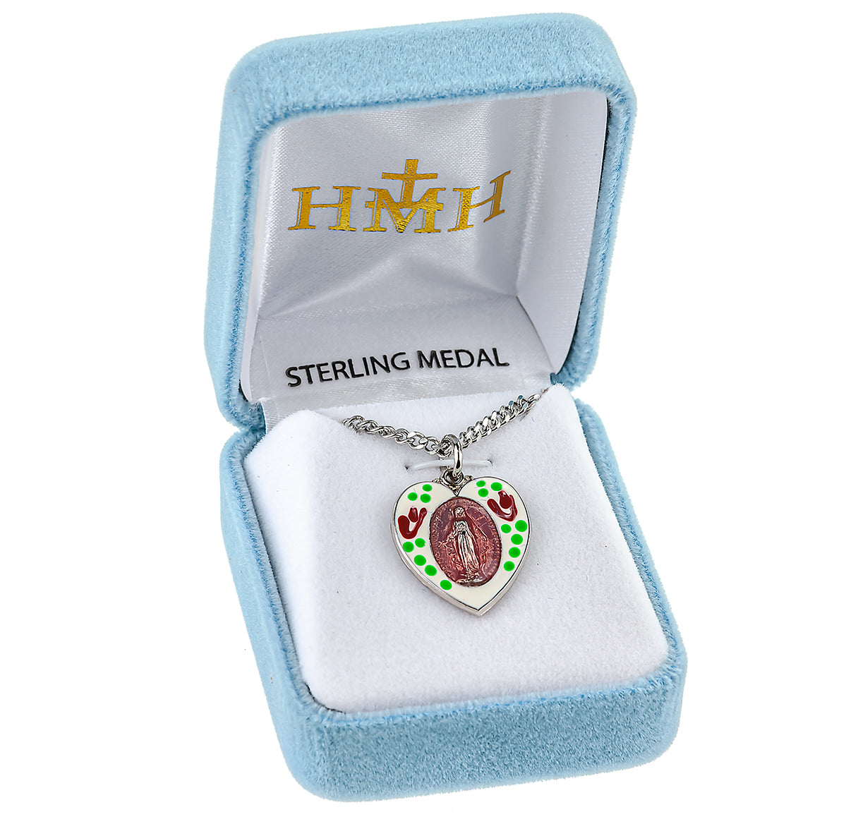 Sterling Silver Multi-Step Miraculous Medal