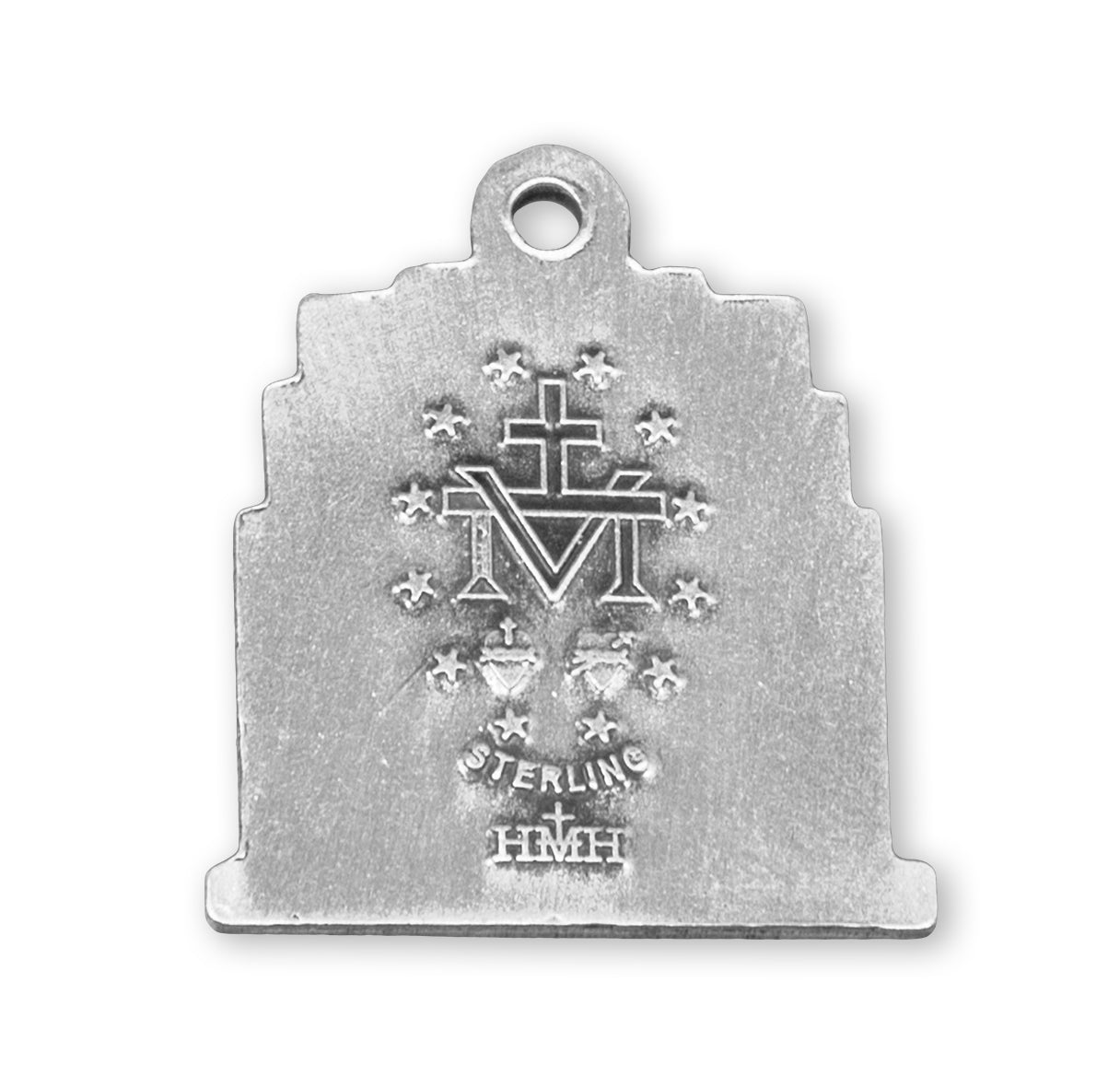 Sterling Silver Multi-Step Miraculous Medal