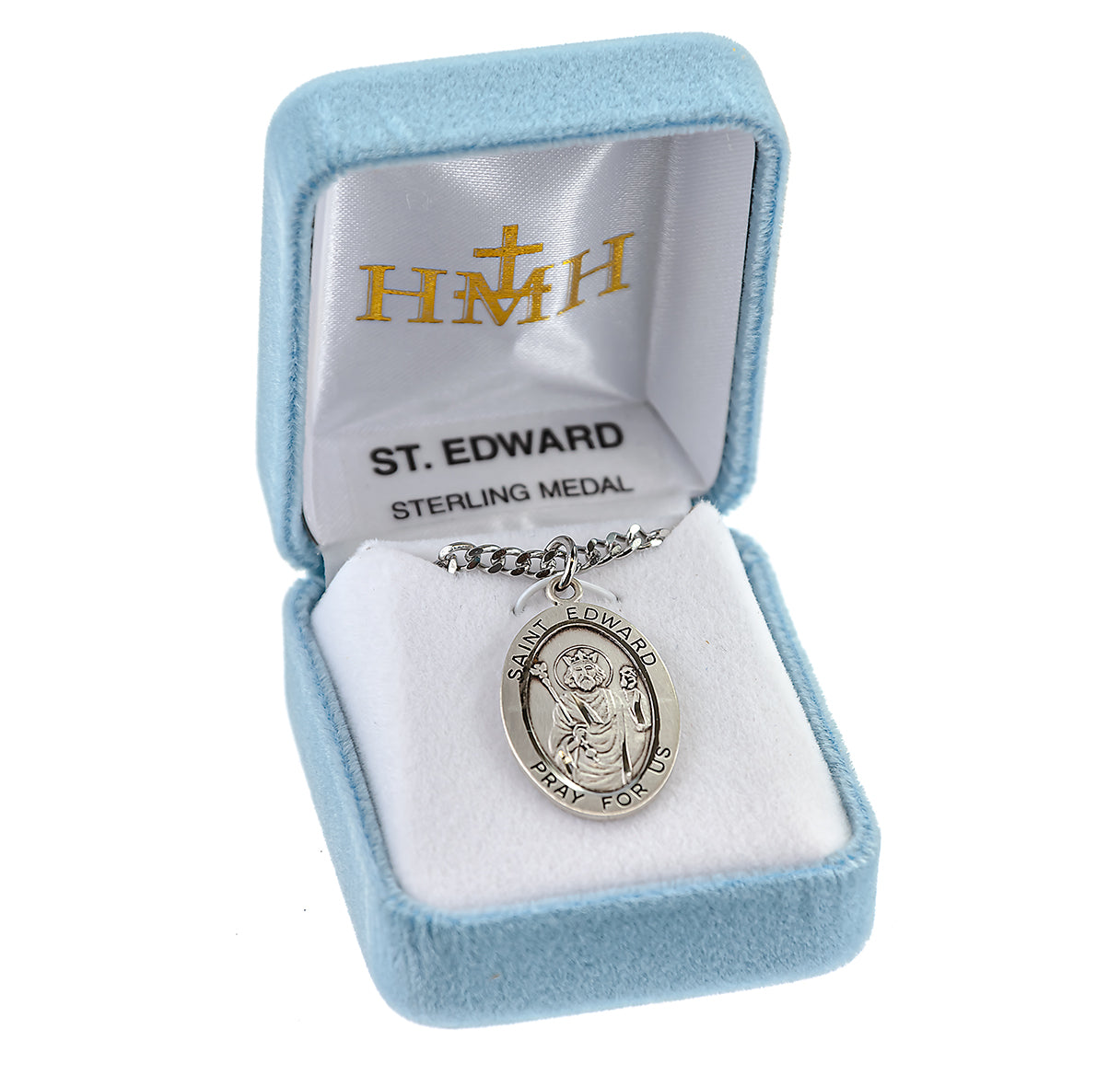 Patron Saint Florian Oval Sterling Silver Medal