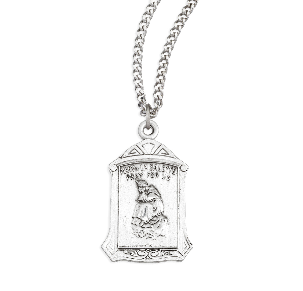 Sterling SIlver OL of LaSalette Medal