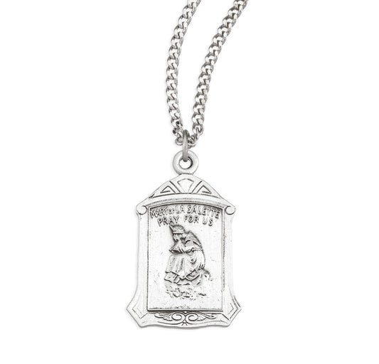Sterling SIlver OL of LaSalette Medal
