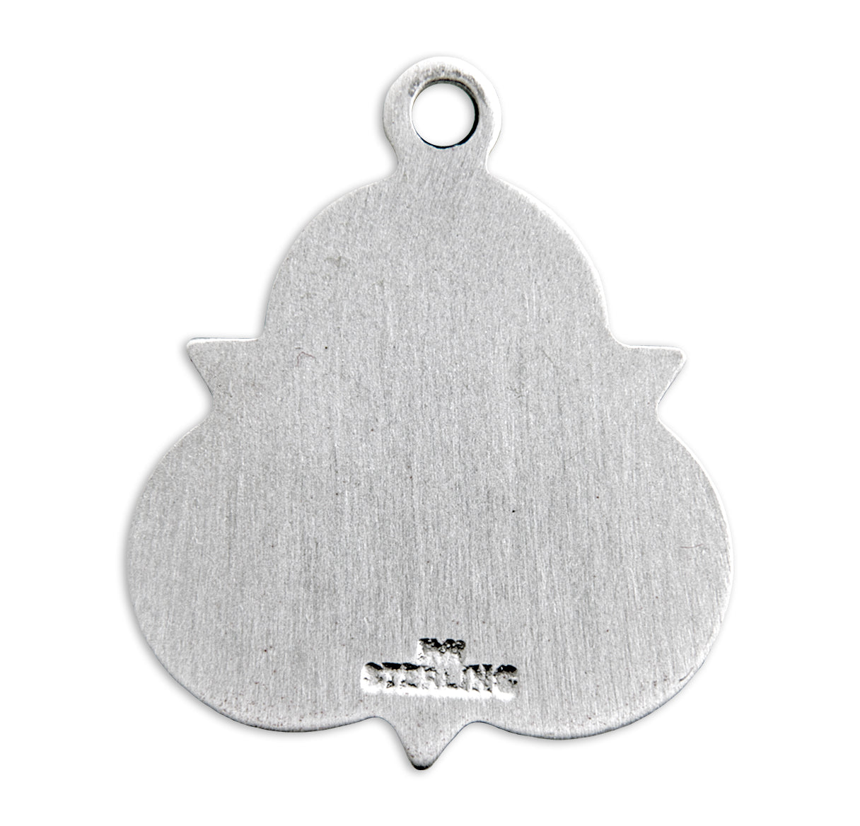 Saint Therese of Lisieux Sterling Silver Trinity Medal