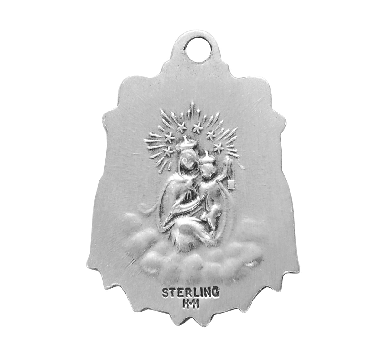 Saint Therese of Lisieux Sterling Silver Medal