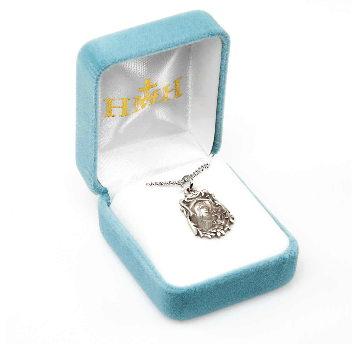 Saint Therese of Lisieux Sterling Silver Medal