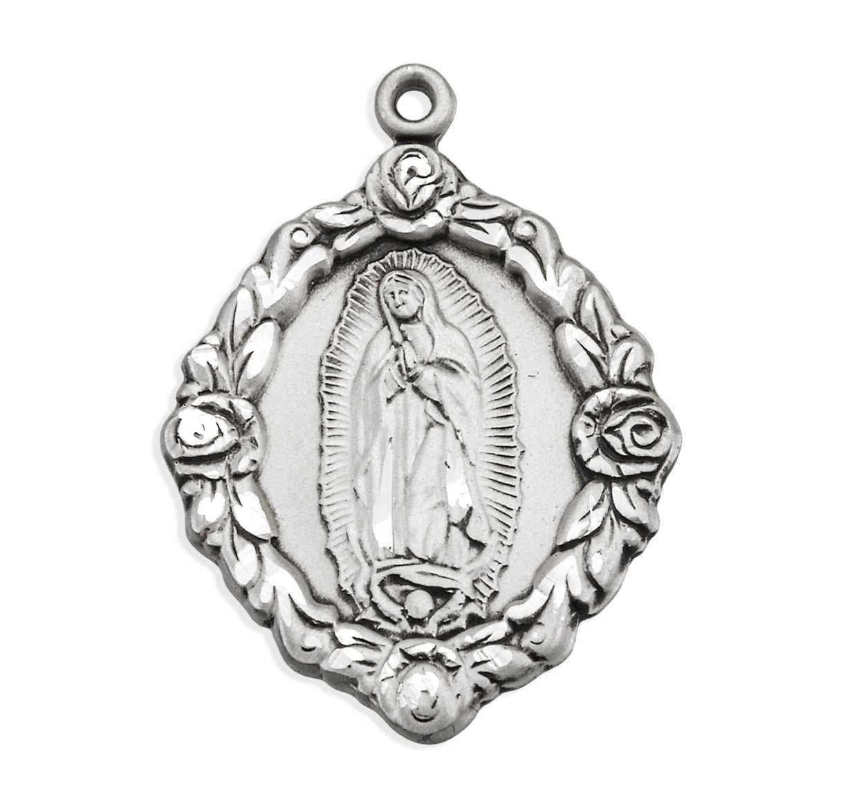 Our Lady of Guadalupe Sterling Silver Medal