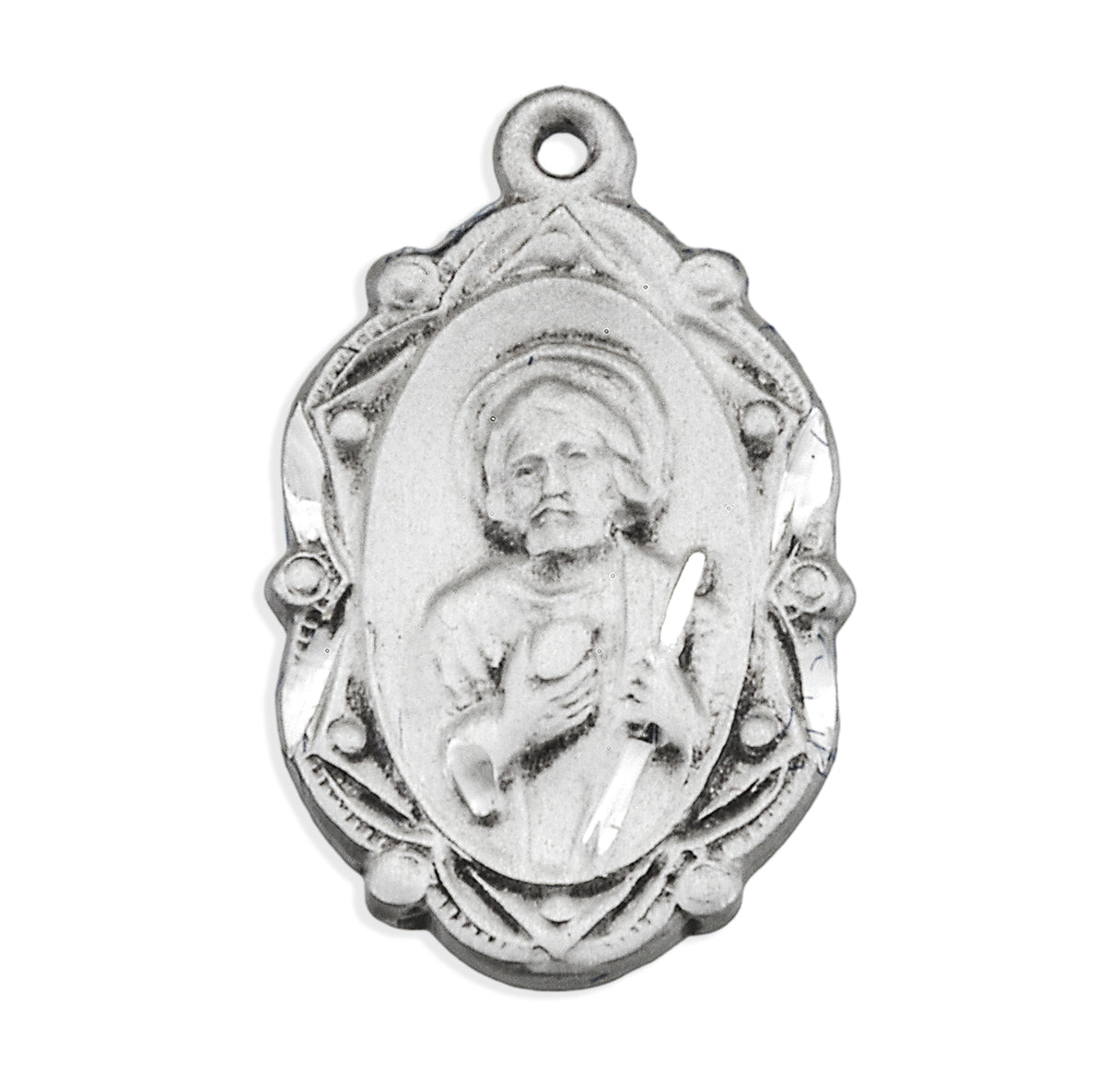 Saint Joseph Oval Sterling Silver Medal