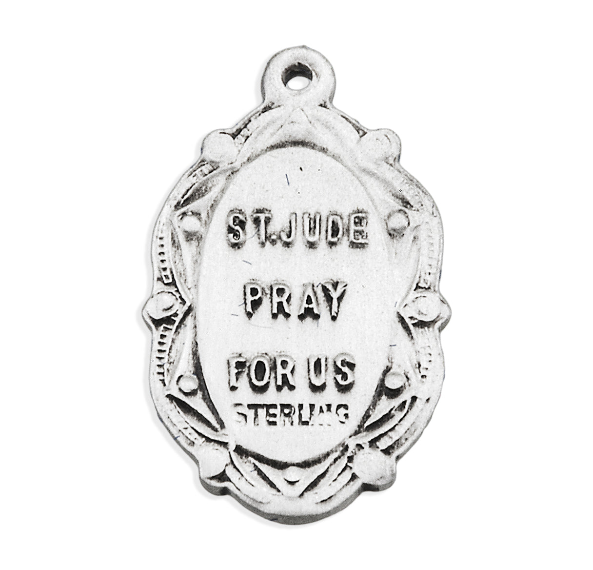 Saint Joseph Oval Sterling Silver Medal