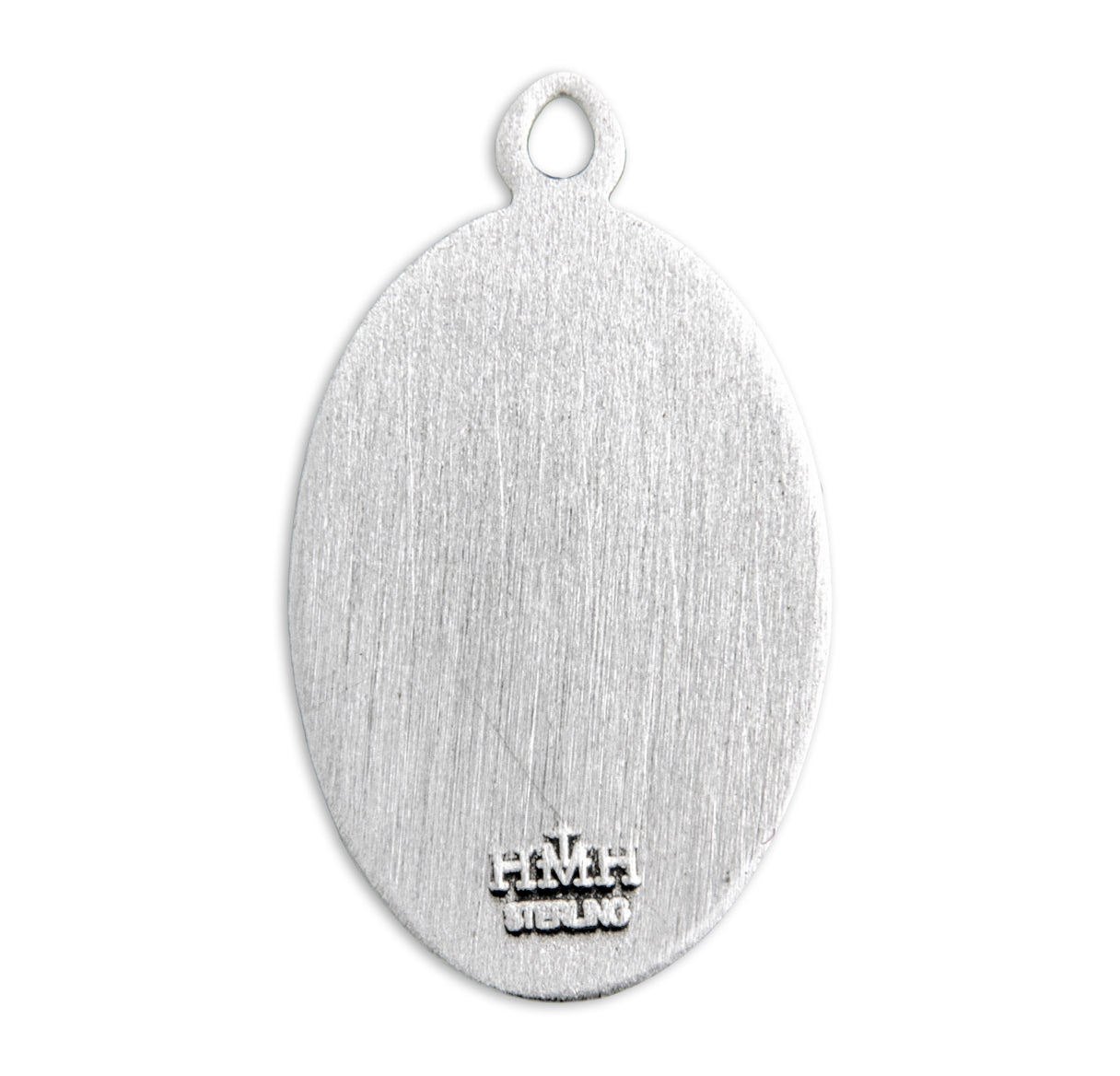 Saint Jude Oval Sterling Silver Medal