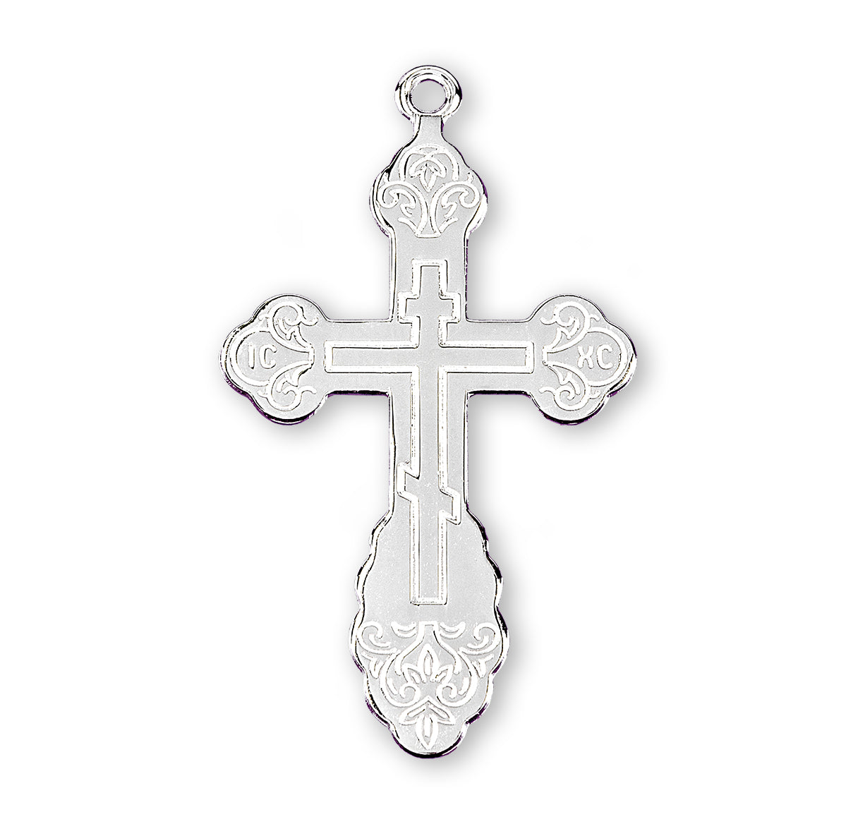 Sterling Silver Byzantine Cross