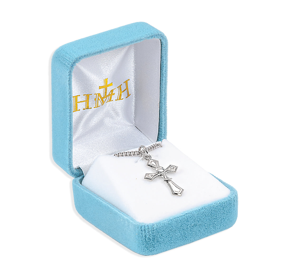 Sterling Silver Cross with a Chalice
