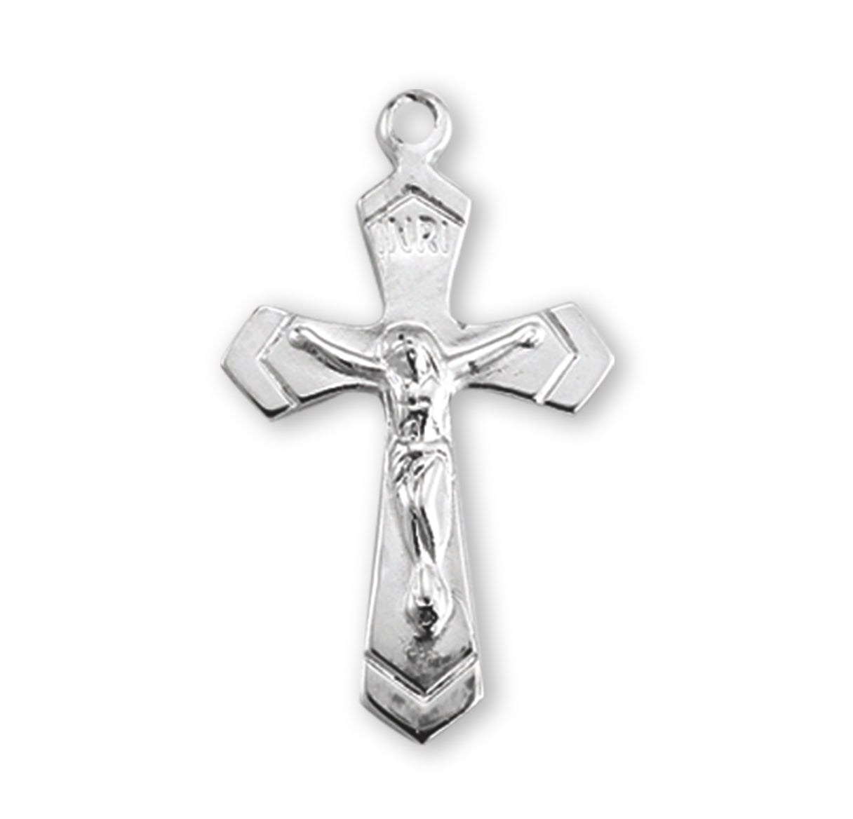 Sterling Silver High Polished Crucifix