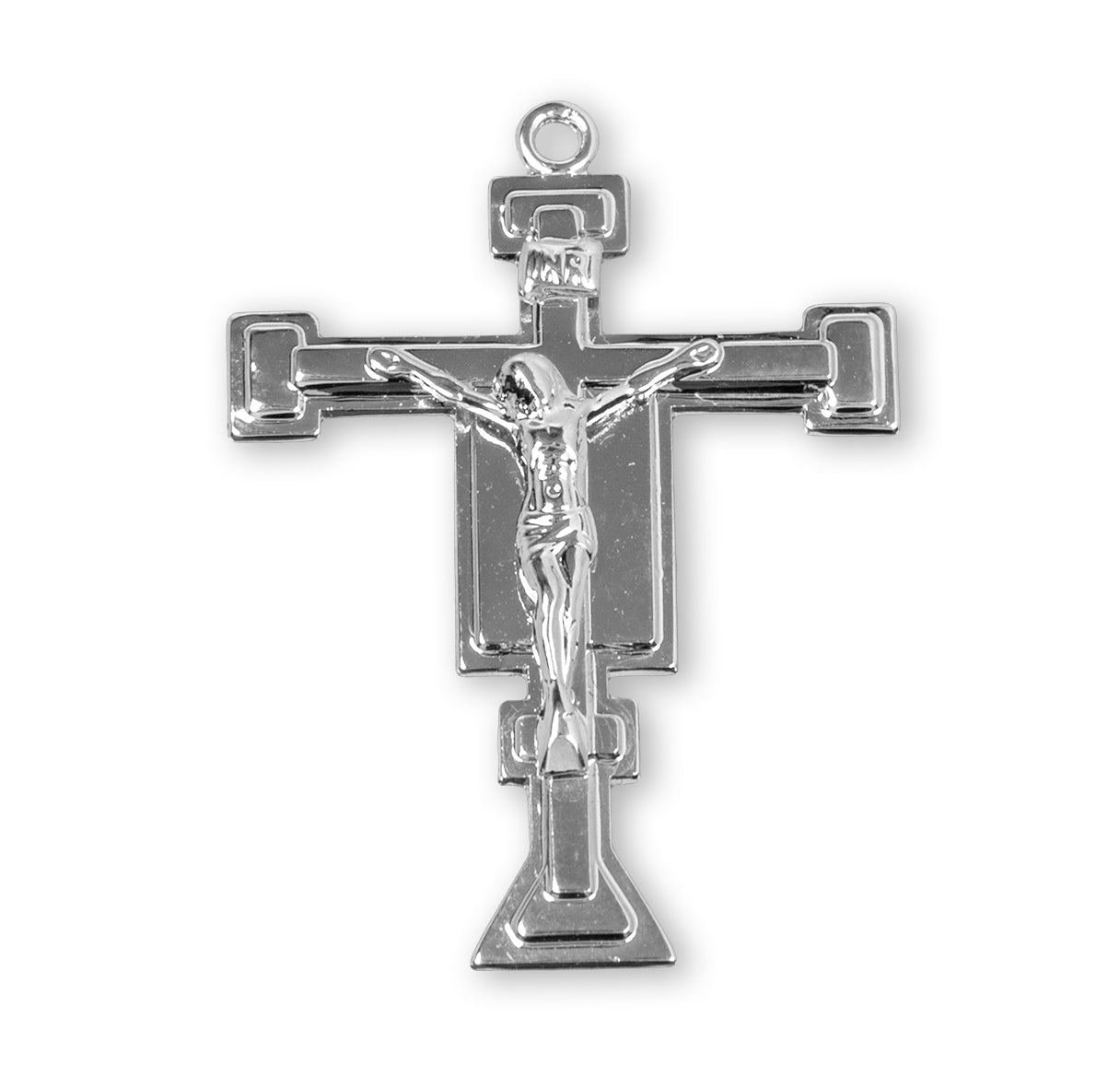 Renaissance Style Sterling Silver Crucifix