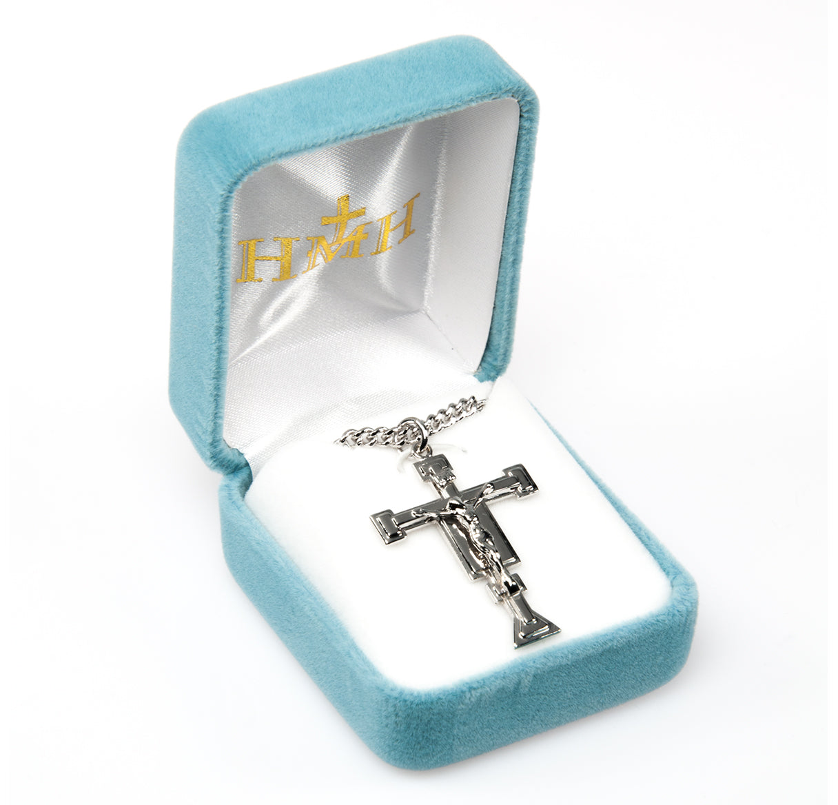 Renaissance Style Sterling Silver Crucifix