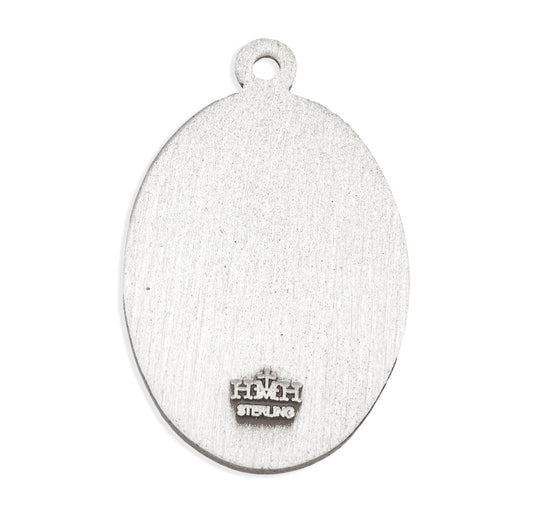 Sterling Silver St. Sebastian Protect This Athlete Medal
