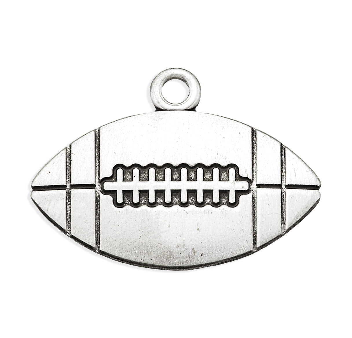 Saint Christopher Sterling Silver Football Athlete Medal