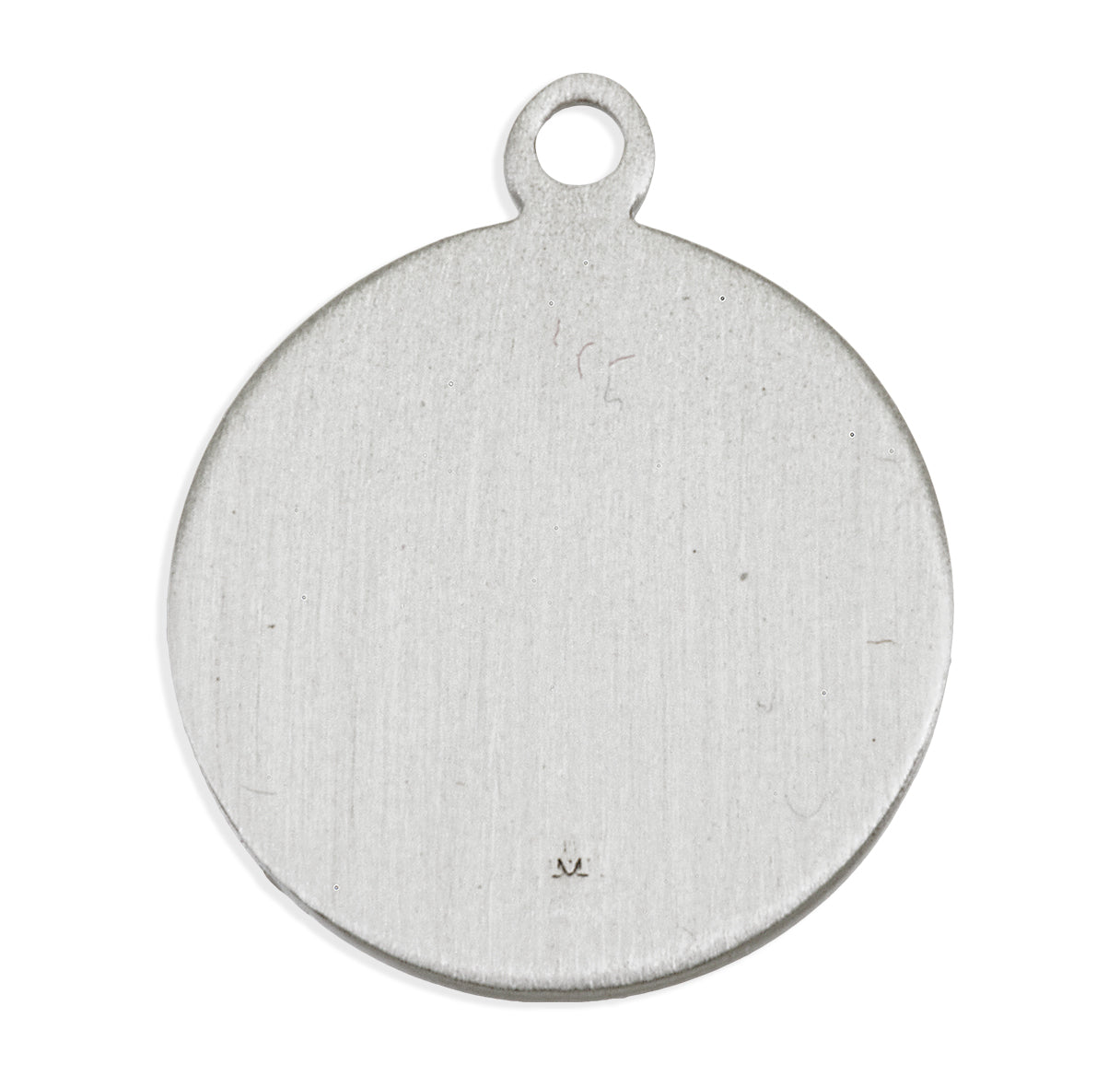 Patron Saint Mark Round Sterling Silver Medal