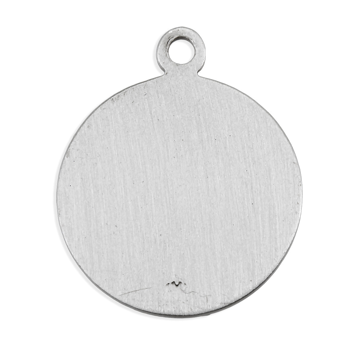 Patron Saint Christina Round Sterling Silver Medal