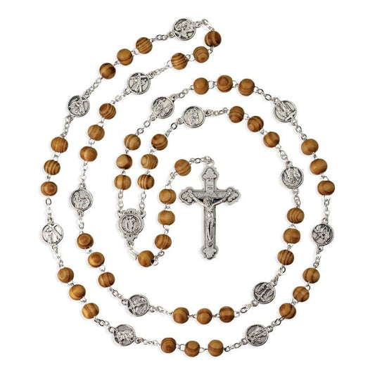 Stations Of The Cross Rosary Olive Wood