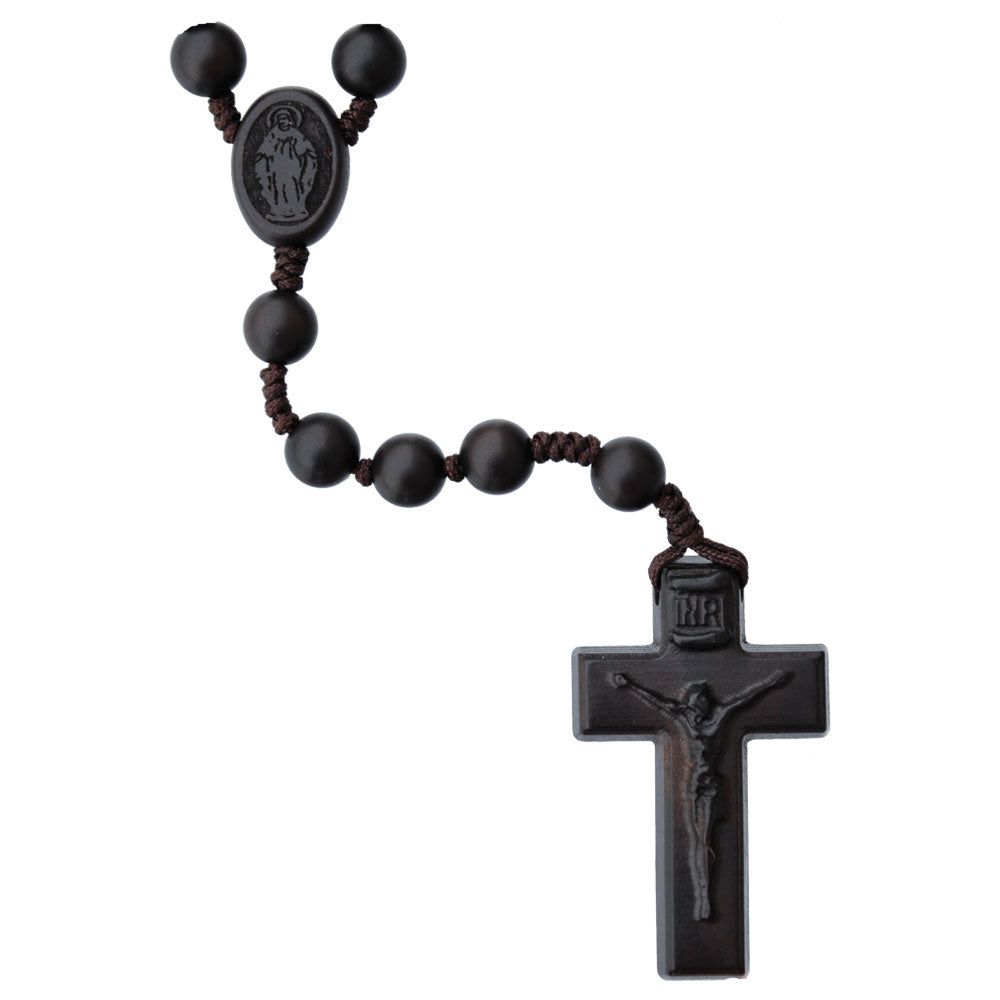 Jujube Dark Wood Rosary 8MM