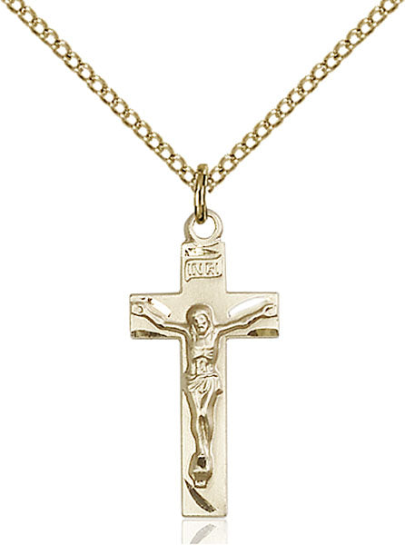 14kt Gold Filled Crucifix Pendant