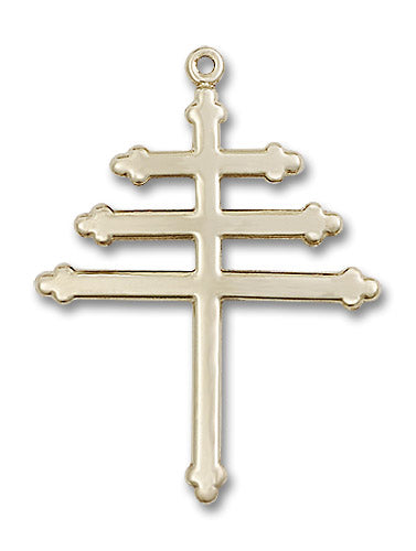 14kt Gold Filled Maronite Cross Pendant