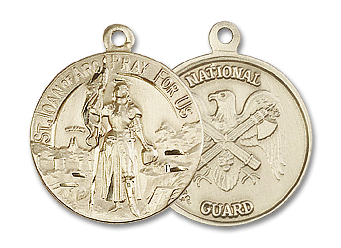 14kt Gold Filled Saint Joan of Arc Pendant