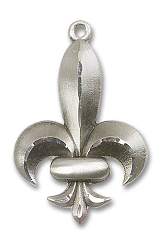 Sterling Silver Fleur de Lis Pendant