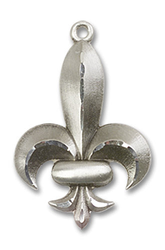 Sterling Silver Fleur de Lis Pendant